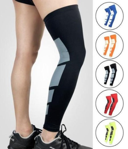 Thigh High Neoprene Compression Leg Sleeves Athletic Sports Leggings Pair - Affordable Compression Socks