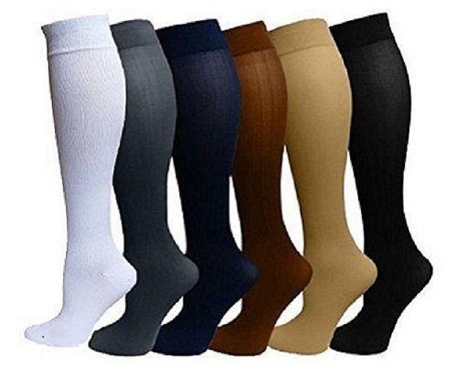 Petite Compression Socks Knee High Stockings 6 Colors- Affordable Compression Socks