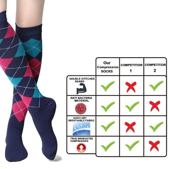 Compression Socks for women nurse men