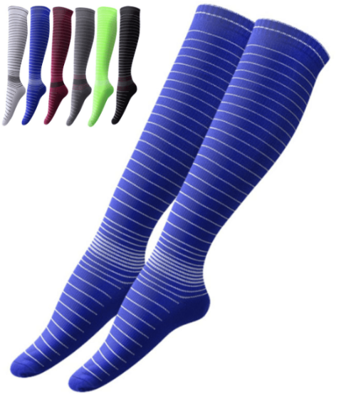 Compression Socks for Men and Women Blue