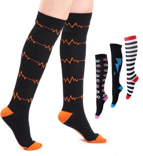 Compression Socks for Women Nurses Animal Print