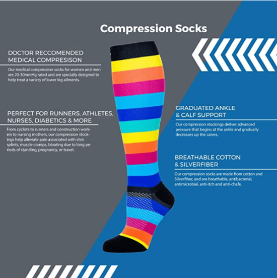 Compression Socks for women nurse men