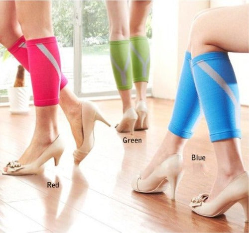 Fashion Calf Compression Sleeves ~ Sporty & Athletic Design - Affordable Compression Socks