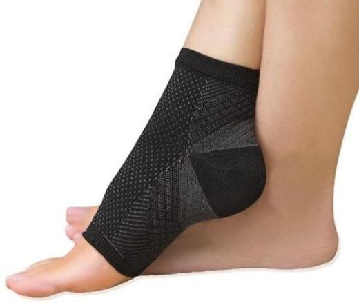 Compression Foot Sleeves - Open Toe Socks for Plantar Fasciitis and Arch Pain - Affordable Compression Socks