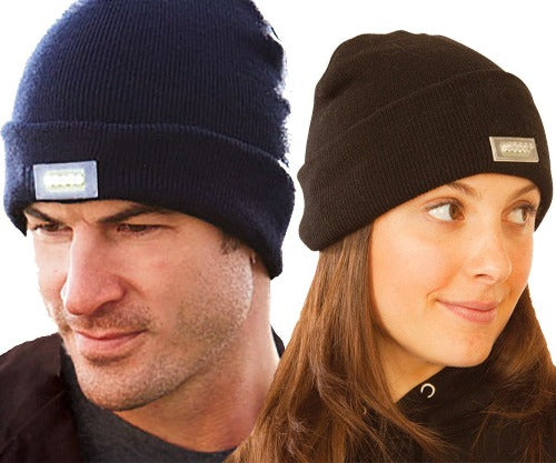 5 LED Lighted Winter Beanie - Affordable Compression Socks