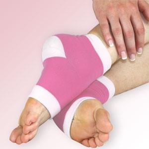 Spa Gel Moisturizing Heel Massaging Socks - Fix Dry & Cracked Feet - Affordable Compression Socks