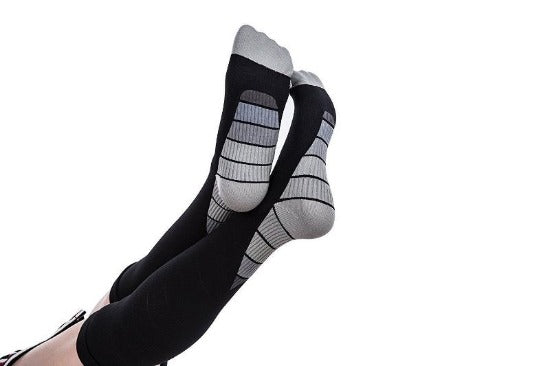 Athletic Fit Sports Compression Socks with Graduated Target Zones - Affordable Compression Socks