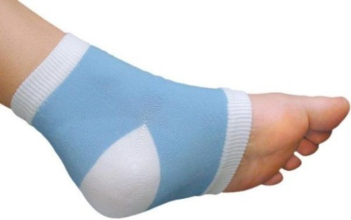 Spa Gel Moisturizing Heel Massaging Socks - Fix Dry & Cracked Feet - Affordable Compression Socks