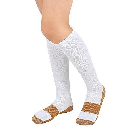 Copper Compression Socks - Reduce Swelling in Legs & Feet - Affordable Compression Socks