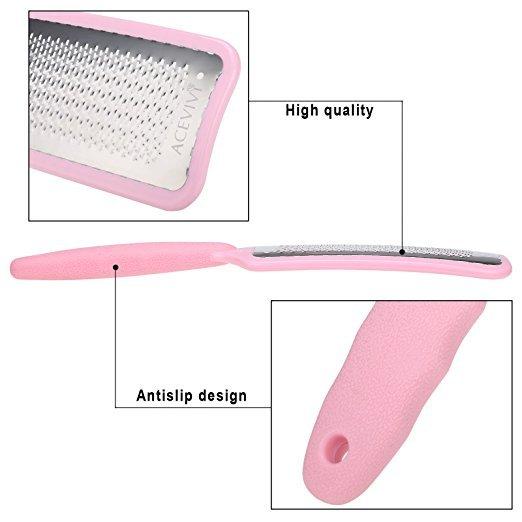 Foot File Rasp Callus Remover Pink