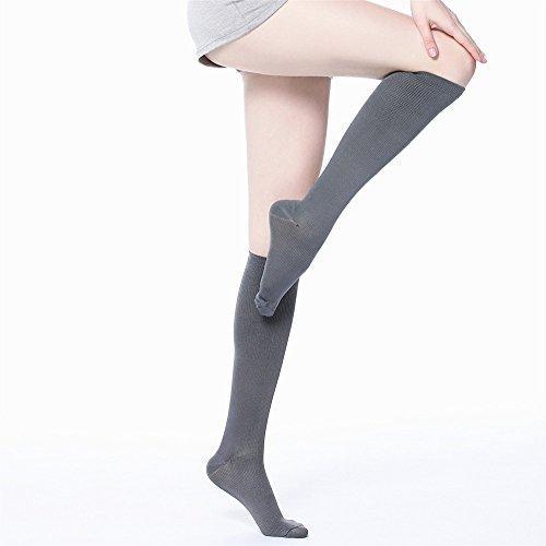 Graduated Compression Socks Knee High Stockings 6 Colors (S-XXL) - Affordable Compression Socks