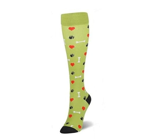 Compression Socks Men and Women Green