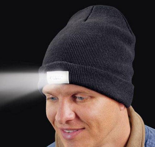 5 LED Lighted Winter Beanie - Affordable Compression Socks