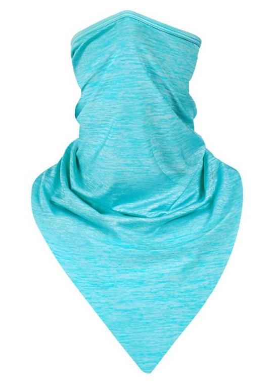 Face Neck Gaiter Cover Sun Protection Blue