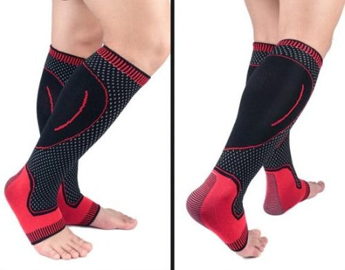 Performance Open Toe Compression Socks: Easy to Wear with Calf