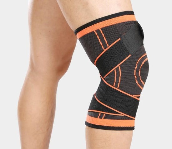 Knee Compression Sleeve Brace with Adjustable Straps - Affordable Compression Socks
