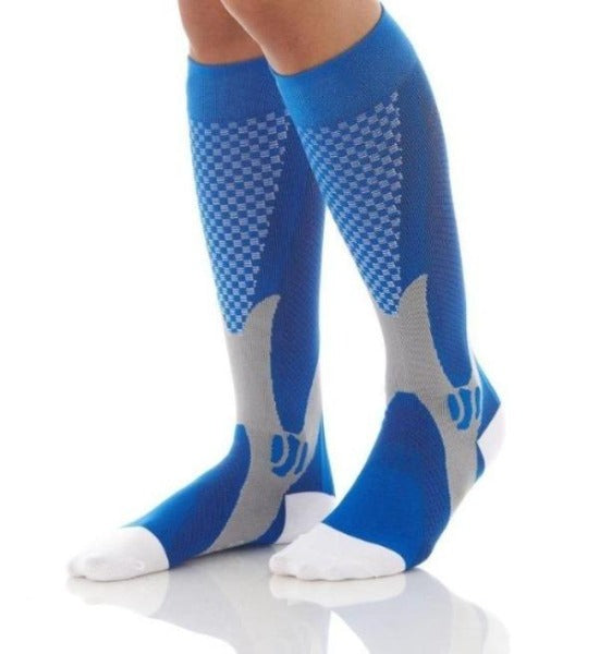 Knee High Fitness Compression Socks - Athletic Graduated Sport Stockings - Affordable Compression Socks