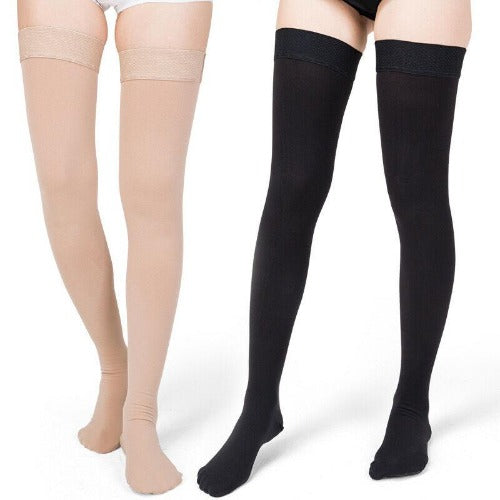 Thigh High Compression Stockings Support Socks