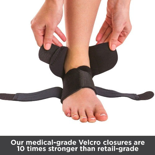 Ankle Brace Support Wrap with Adjustable Straps for Sprain & Tears - Affordable Compression Socks