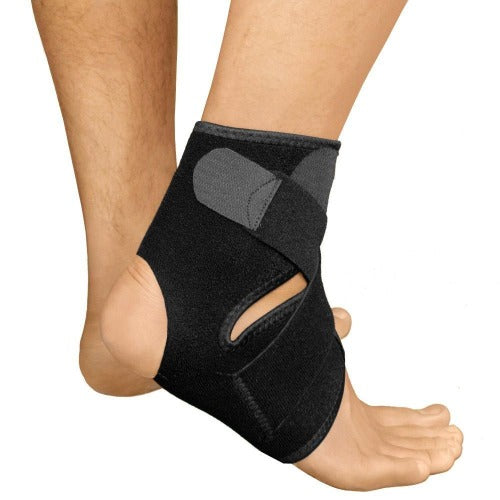 Ankle Brace Support Wrap with Adjustable Straps for Sprain & Tears - Affordable Compression Socks