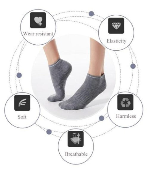 Yoga Socks Pilates Exercise 